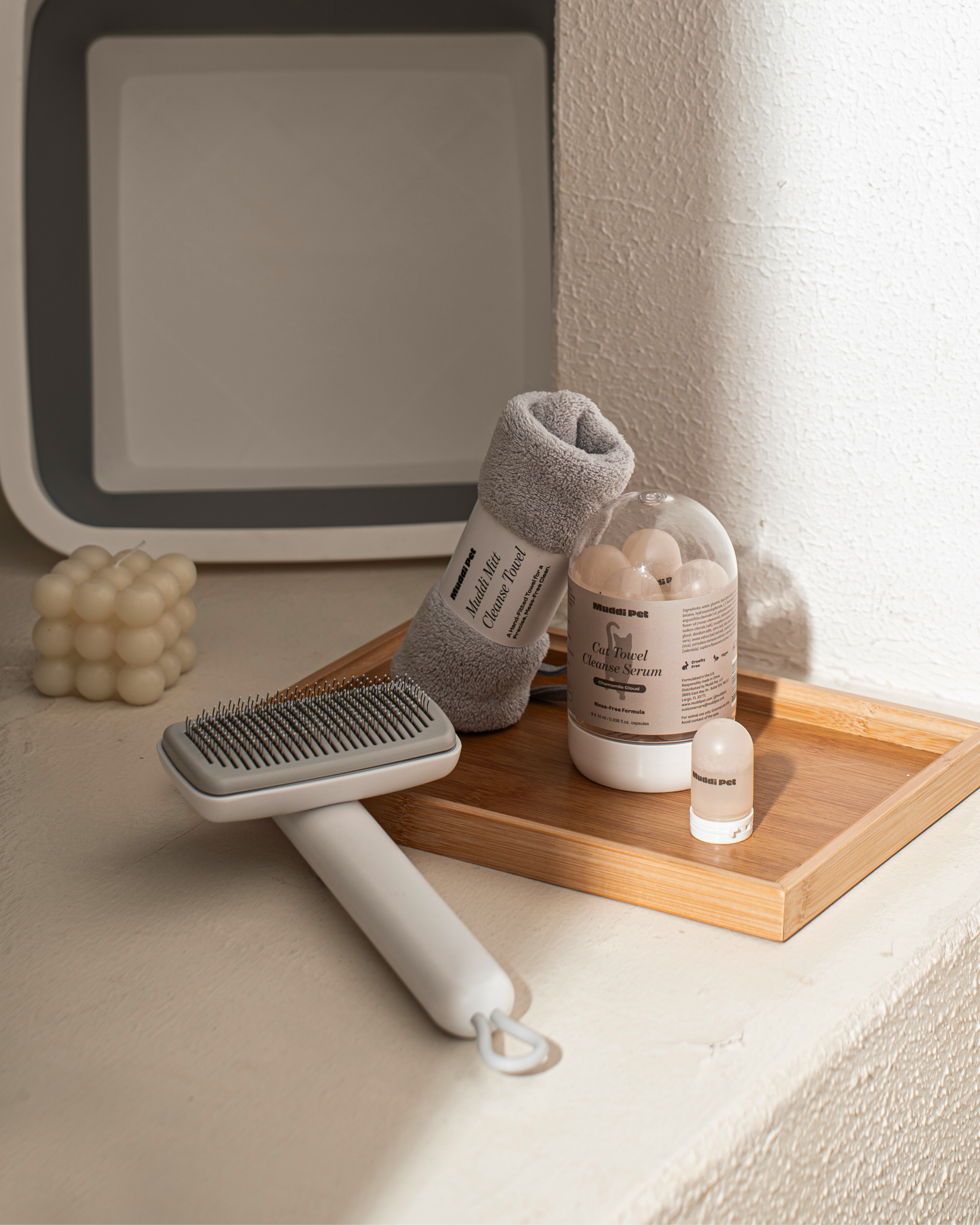 Cat Rinse-Free Towel Cleanse Serum