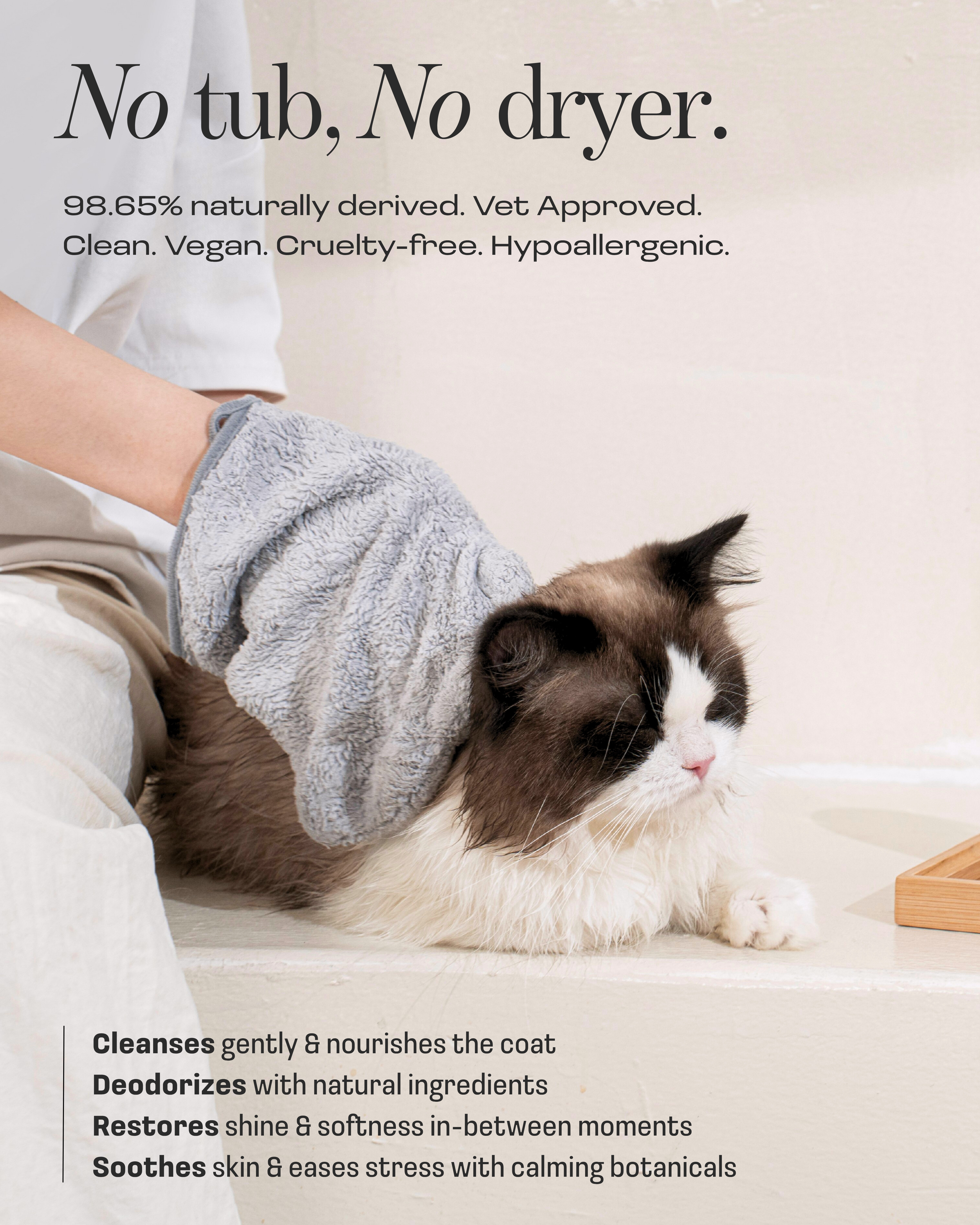 Cat Rinse-Free Towel Cleanse Serum