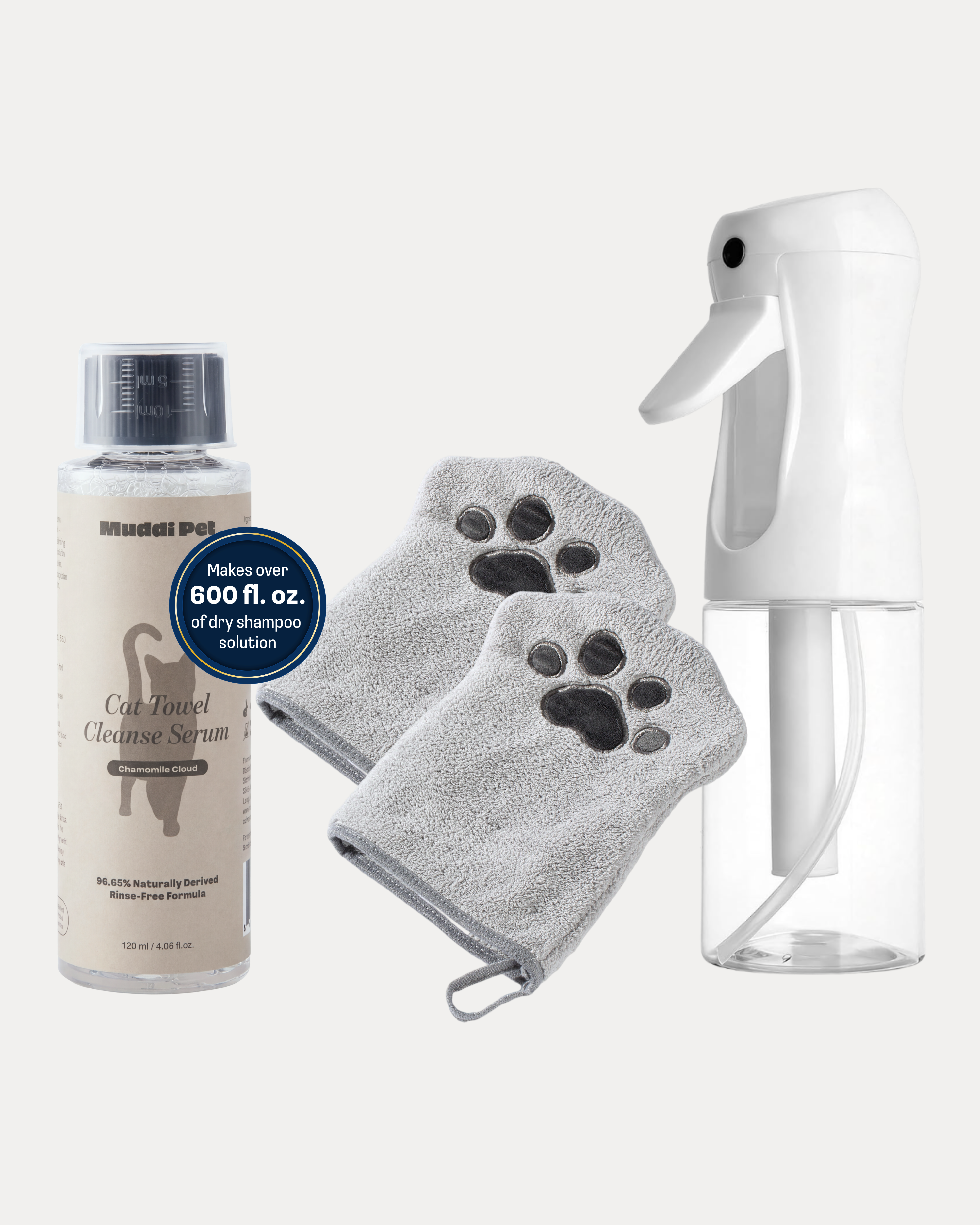 Cat Concentrated Rinse-Free Towel Cleanse Serum
