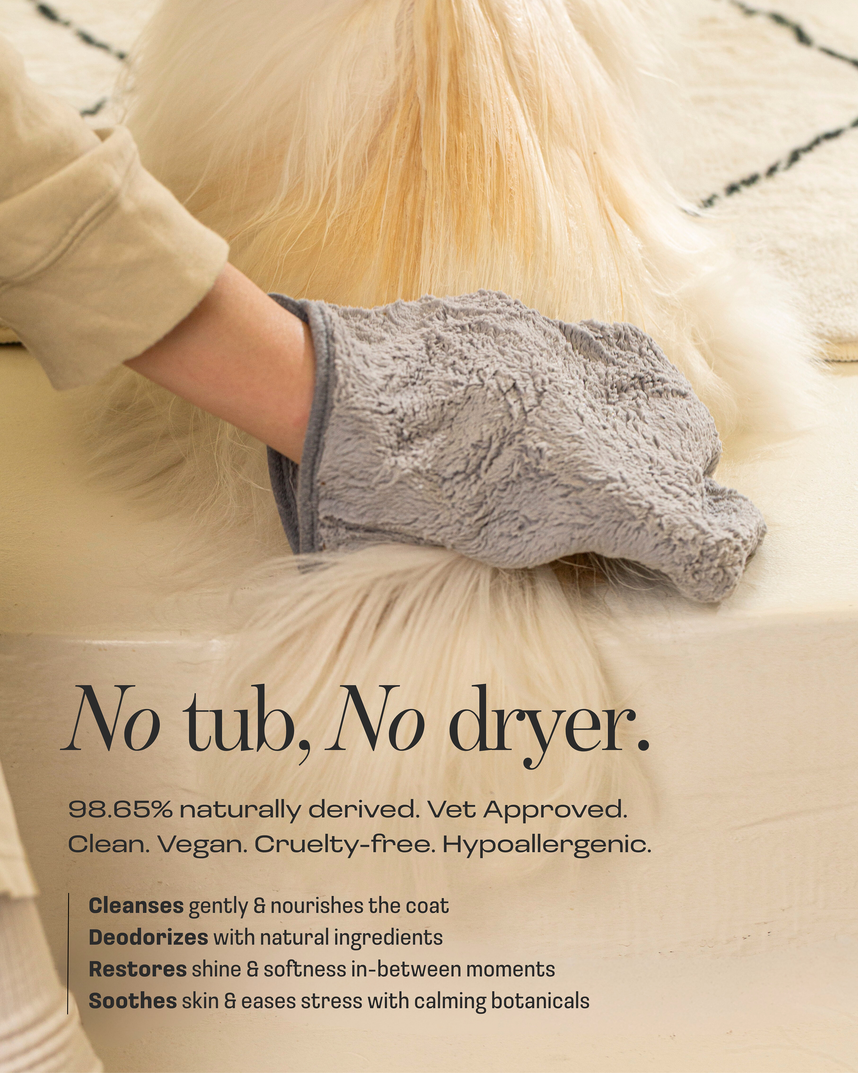 Dog Rinse-Free Towel Cleanse Serum