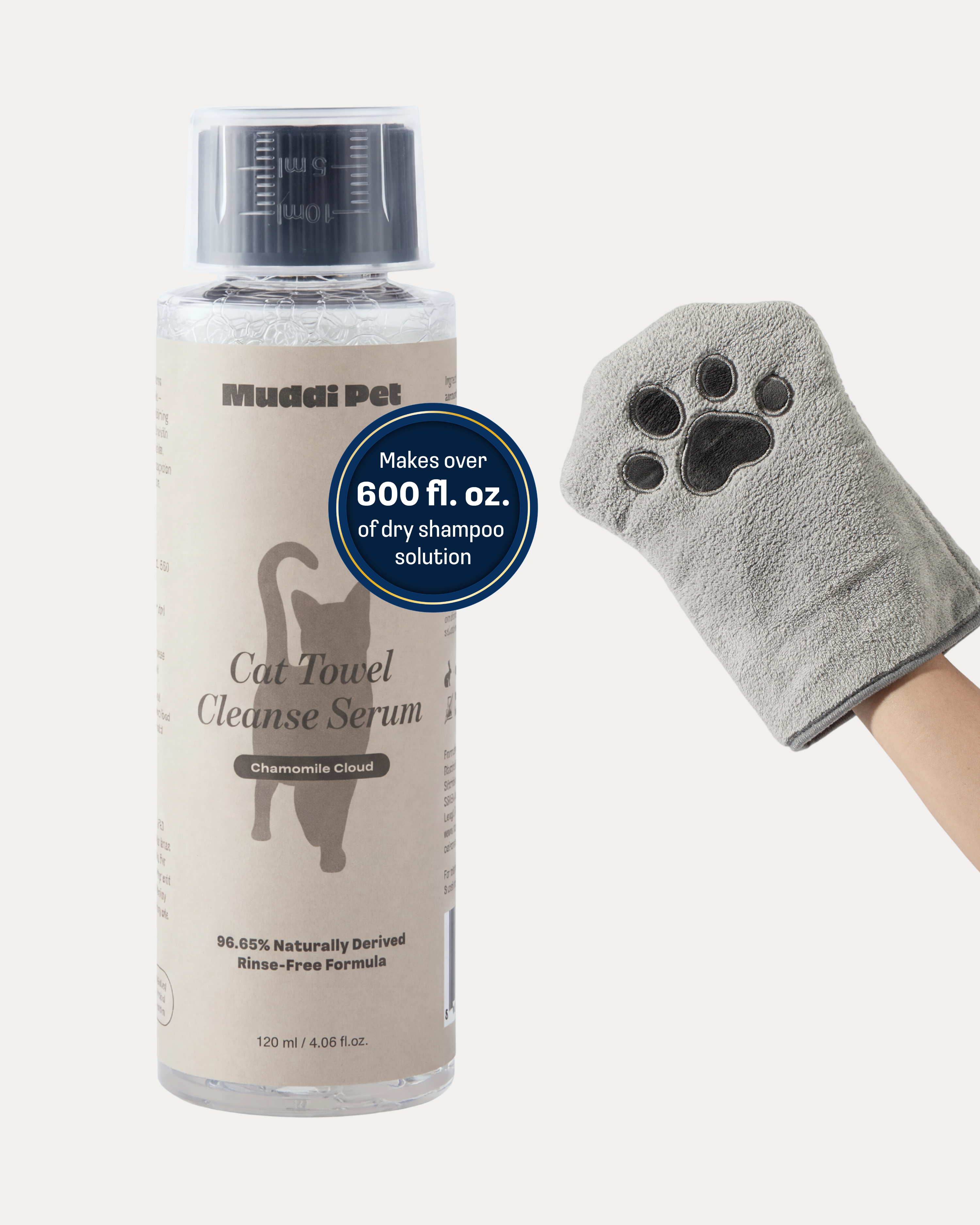 Cat Concentrated Rinse-Free Towel Cleanse Serum